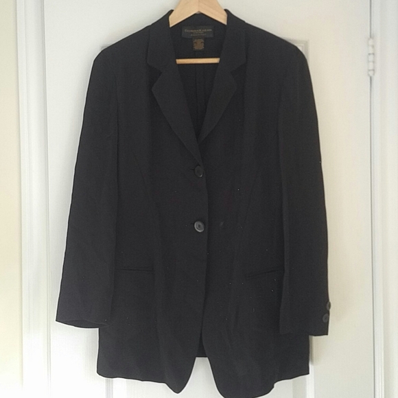 DONNA KARAN - Italian linen blend jacket - Picture 1 of 6